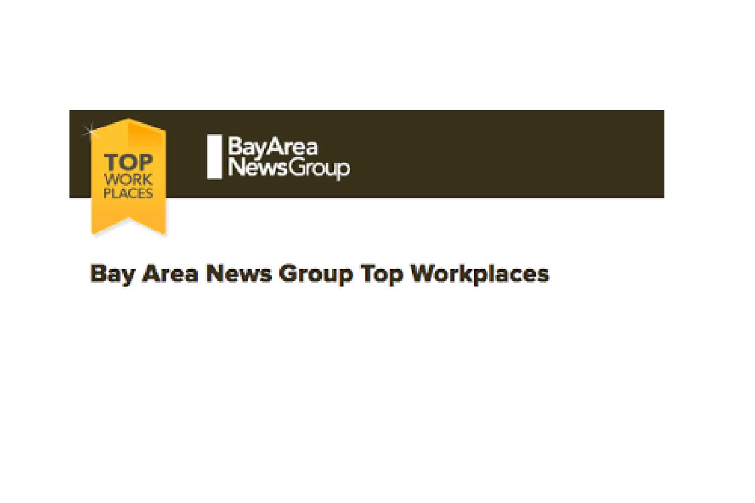 Top Workplaces logo