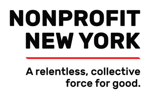 Nonprofit New York - A relentless, collective, force for good logo
